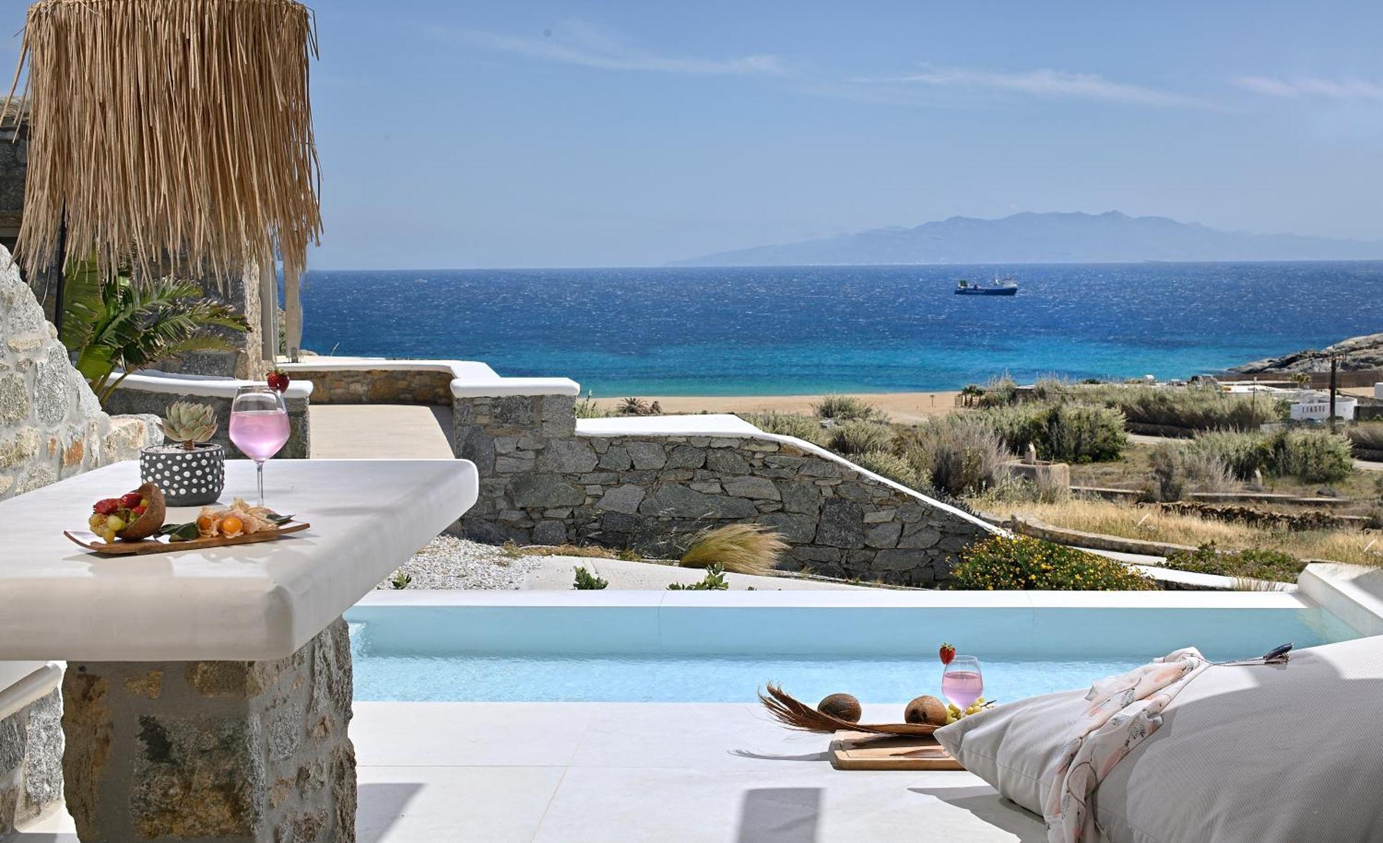 칼라파티스 Vlia Mykonos 아파트 외부 사진